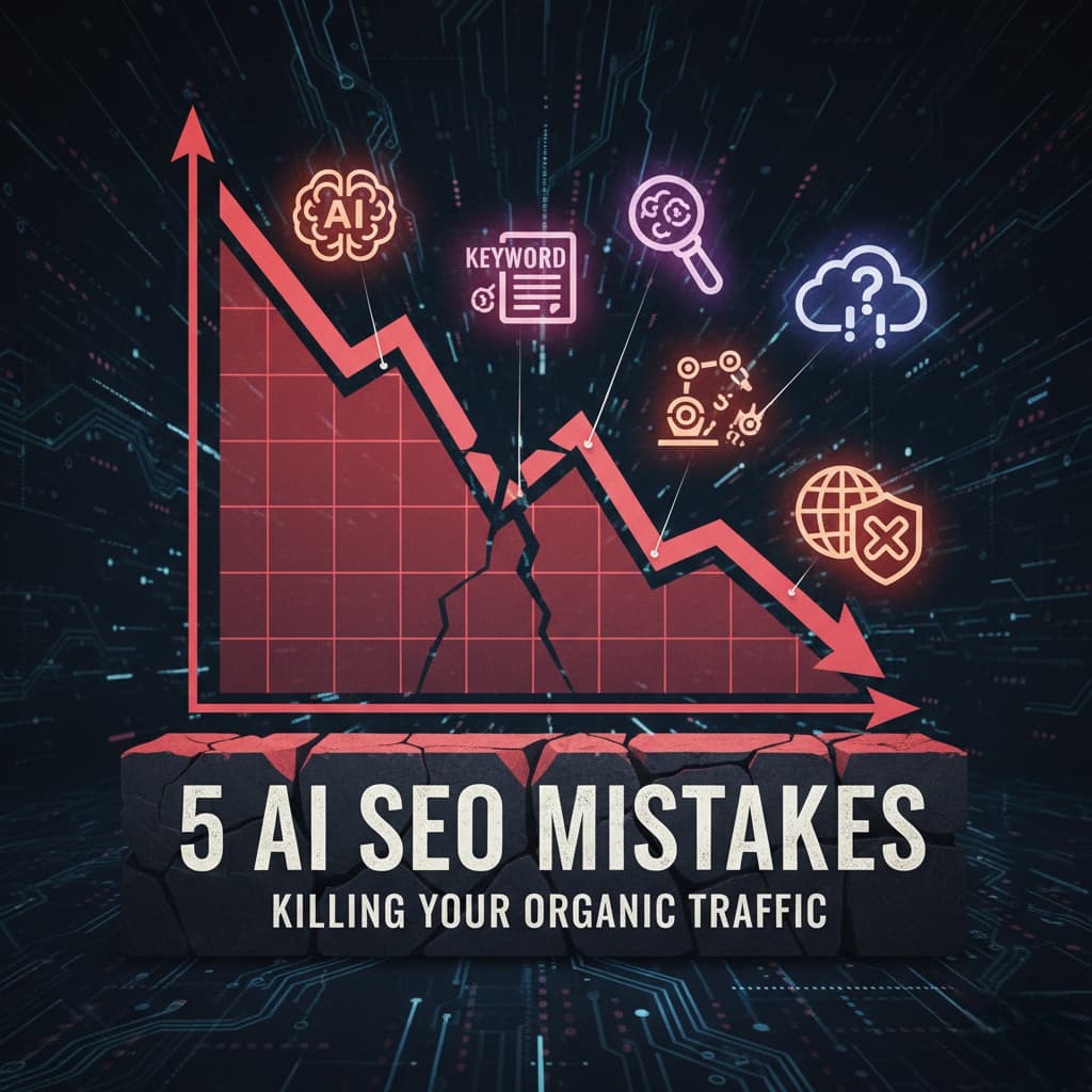 fix these 5 AI SEO mistakes that are killing your organic traffic
